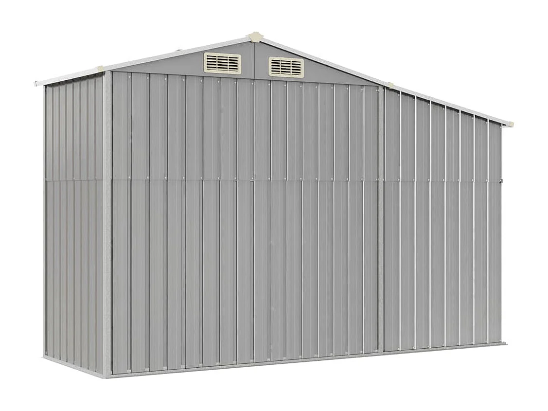 Abri de jardin cabane grise 277 x 93 x 179 cm 02_0022239