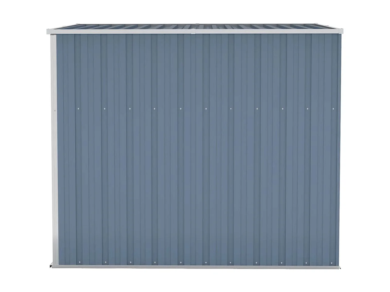 Abri de jardin cabane grise 118 x 194 x 178 cm 02_0022332