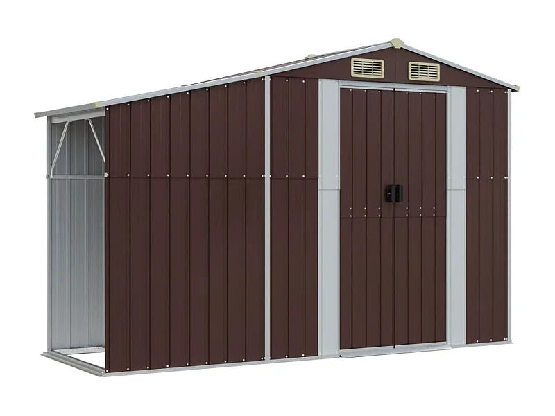 Abri de jardin cabane marron 277 x 93 x 179 cm 02_0022287