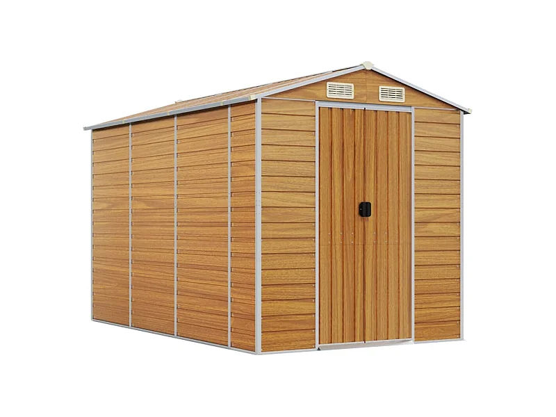 Abri de jardin cabane marron 191 x 300 x 198 cm 02_0022290