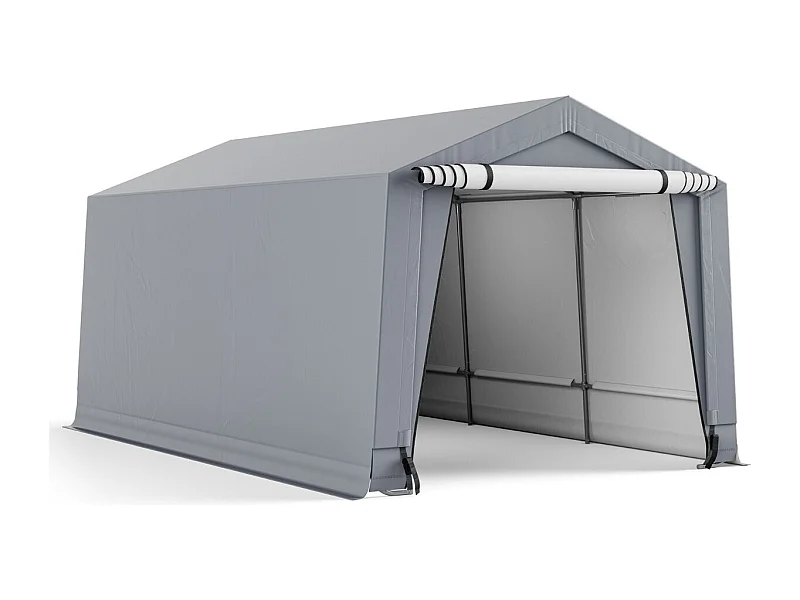 Capannone Garage per Auto 290 x 490 cm Tenda Stoccaggio in Acciaio Ricovero per Auto per Tutte Le Stagioni per Barca SUV 20_0007631