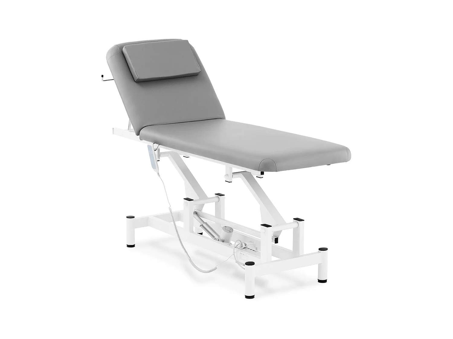 Table de massage électrique grise 184.5 x 62 x 48 cm 14_0007748