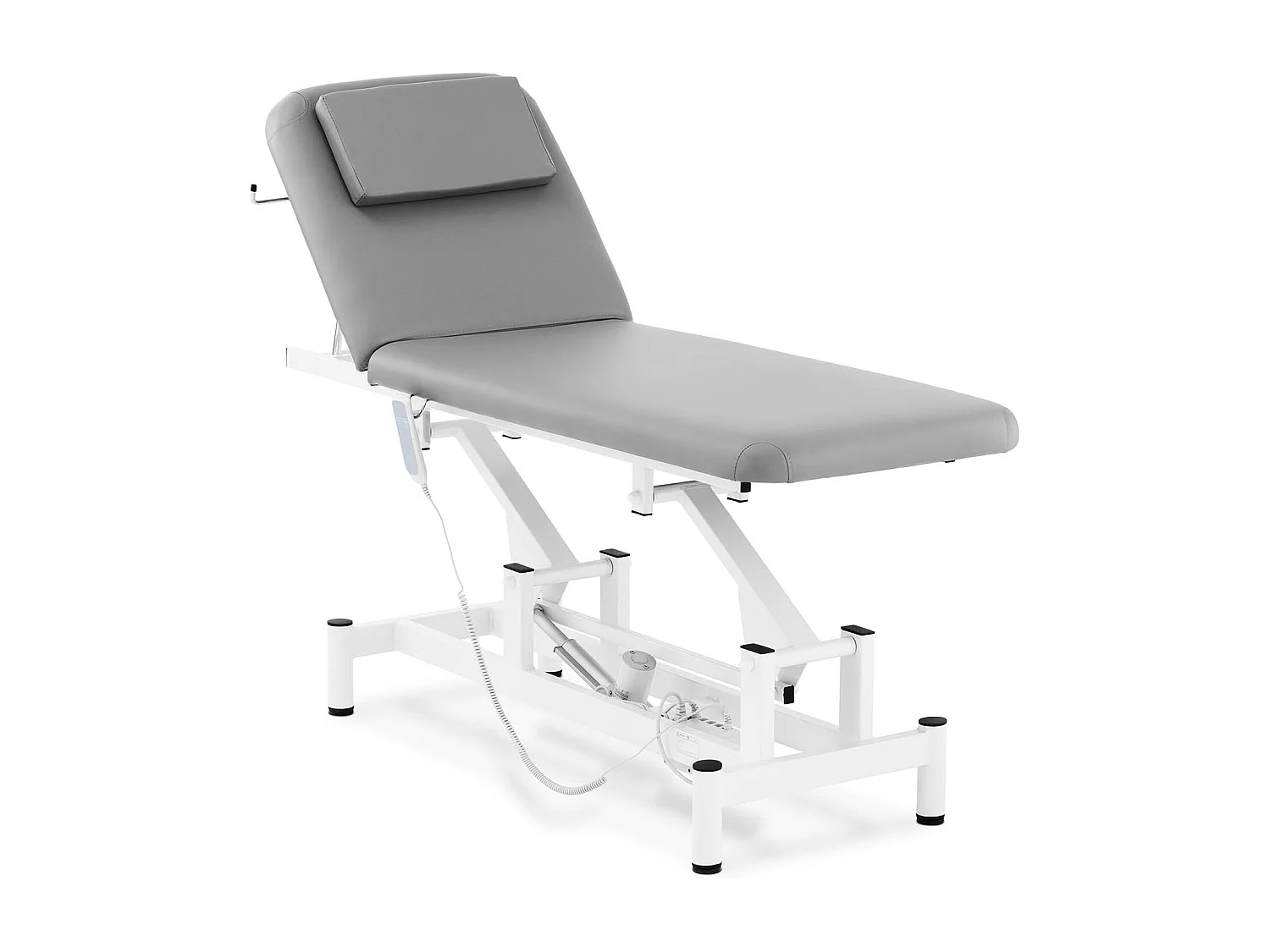Table de massage électrique grise 184.5 x 62 x 48 cm 14_0007748