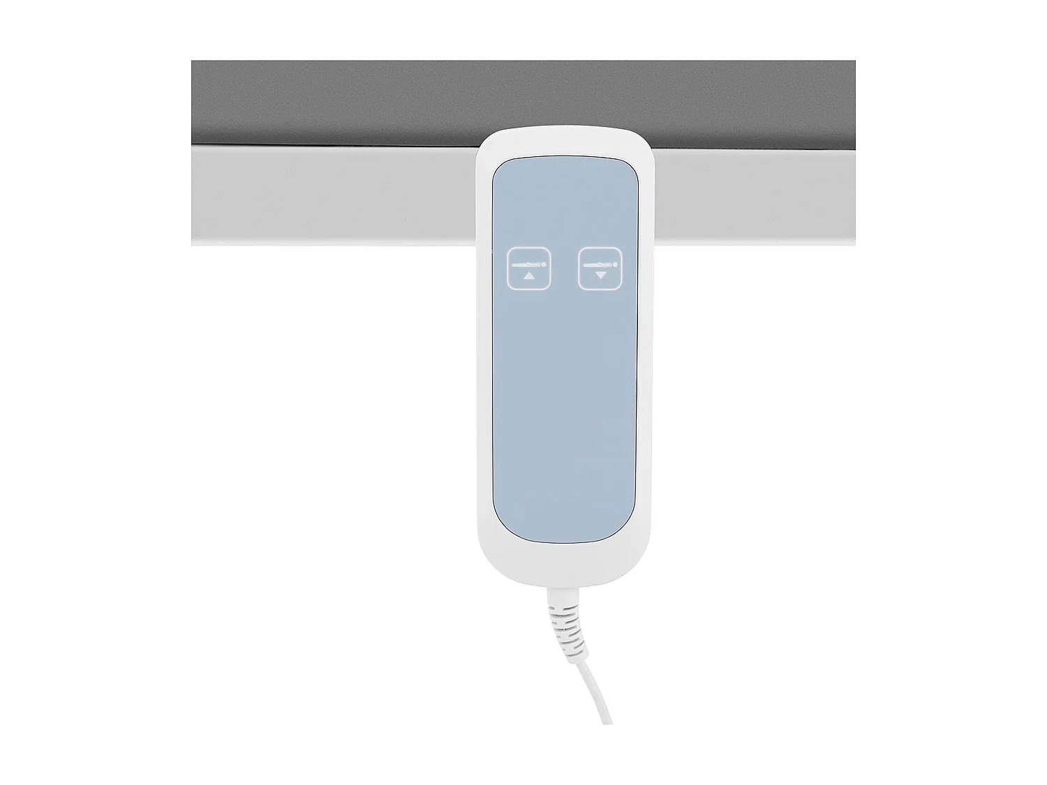 Table de massage électrique grise 184.5 x 62 x 48 cm 14_0007748