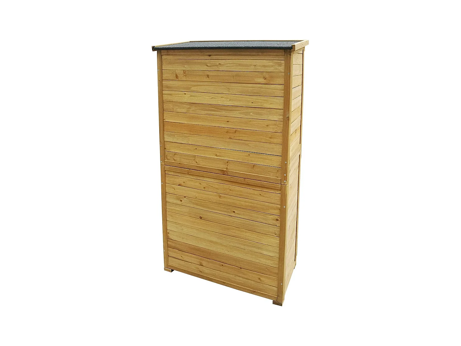 Armoire abri de jardin bois marron 87 x 46 x 160 cm 16_0002170