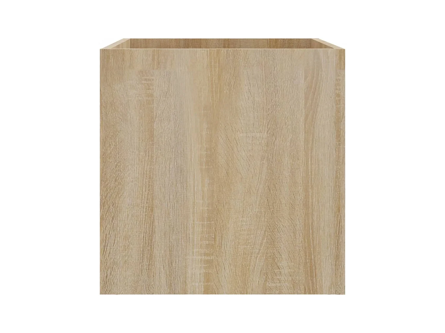 Jardinière bac lit surélevé bois marron 40 x 40 x 40 cm 02_0038724