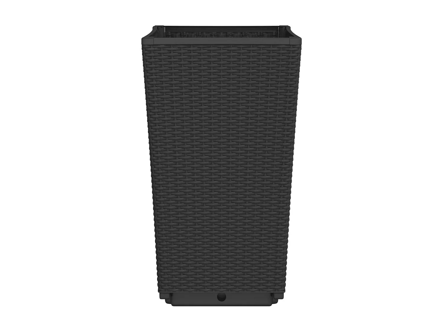 Jardinière bac lit surélevé noire 32.5 x 32.5 x 57 cm 02_0039113