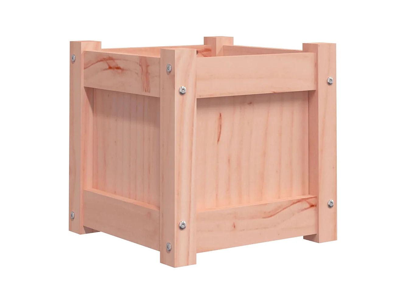 Jardinière bac lit surélevé bois marron 31 x 31 x 31 cm 02_0039058