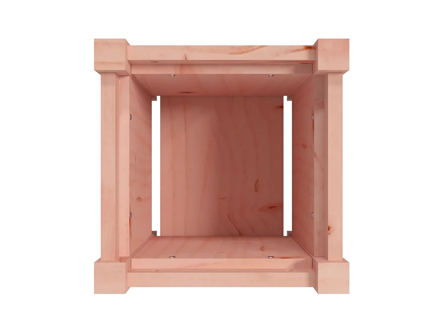 Jardinière bac lit surélevé bois marron 31 x 31 x 31 cm 02_0039058