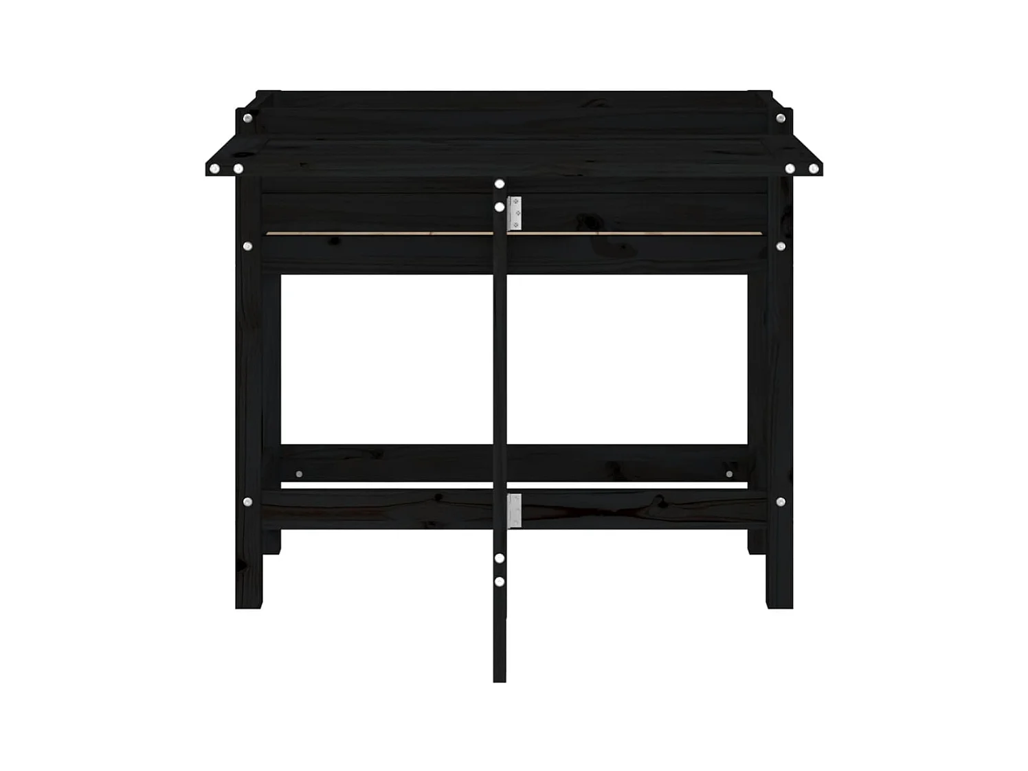 Jardinière bac lit surélevé bois marron 84 x 73 x 75 cm 02_0038583