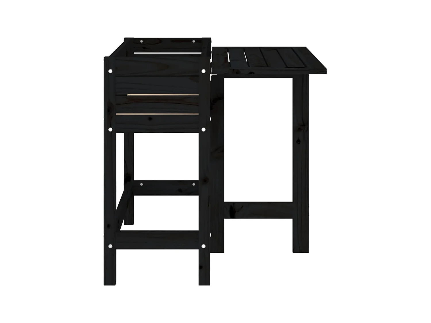 Jardinière bac lit surélevé bois marron 84 x 73 x 75 cm 02_0038583