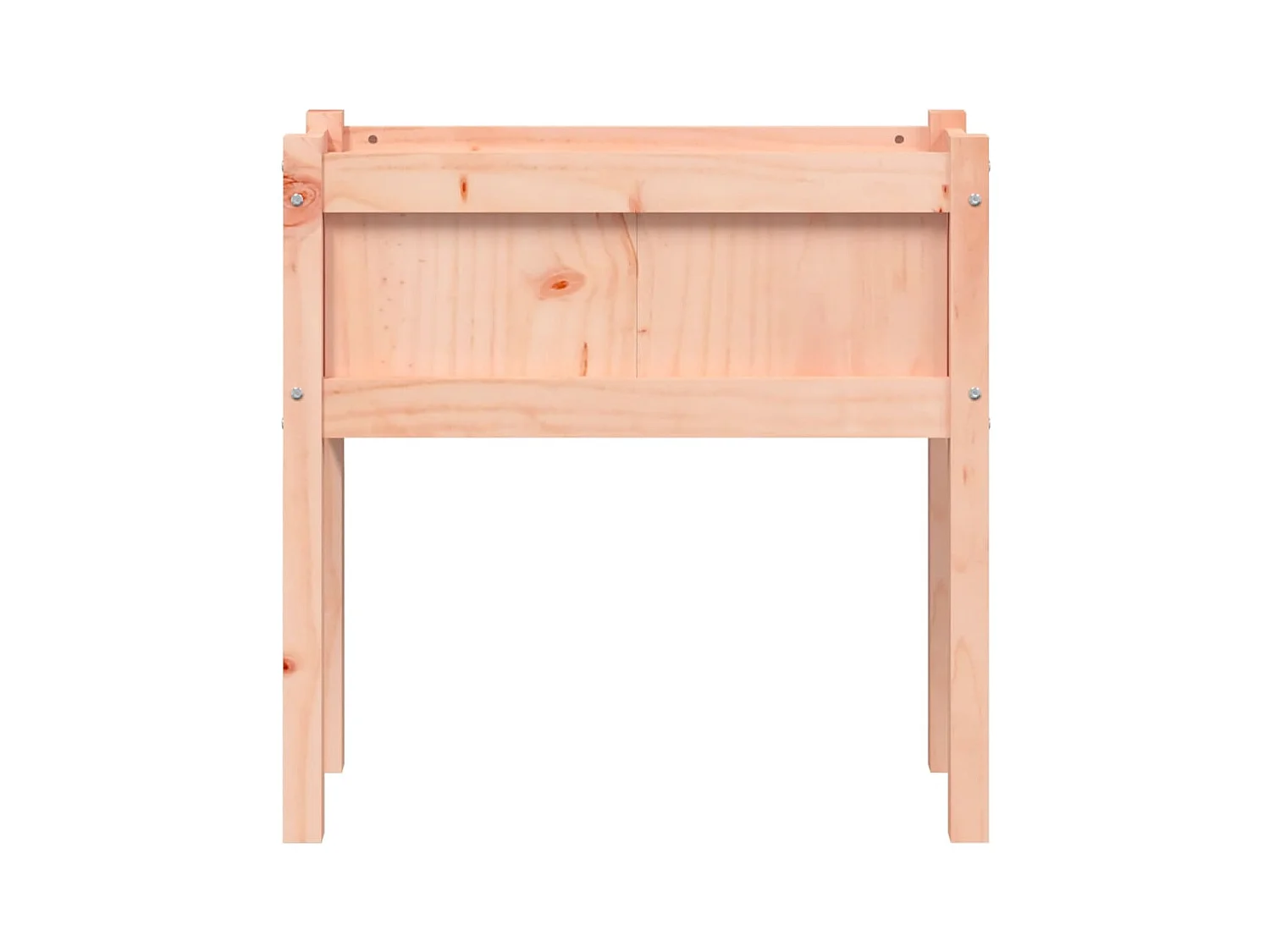 Jardinière bac lit surélevé bois marron 70 x 31 x 70 cm 02_0039021