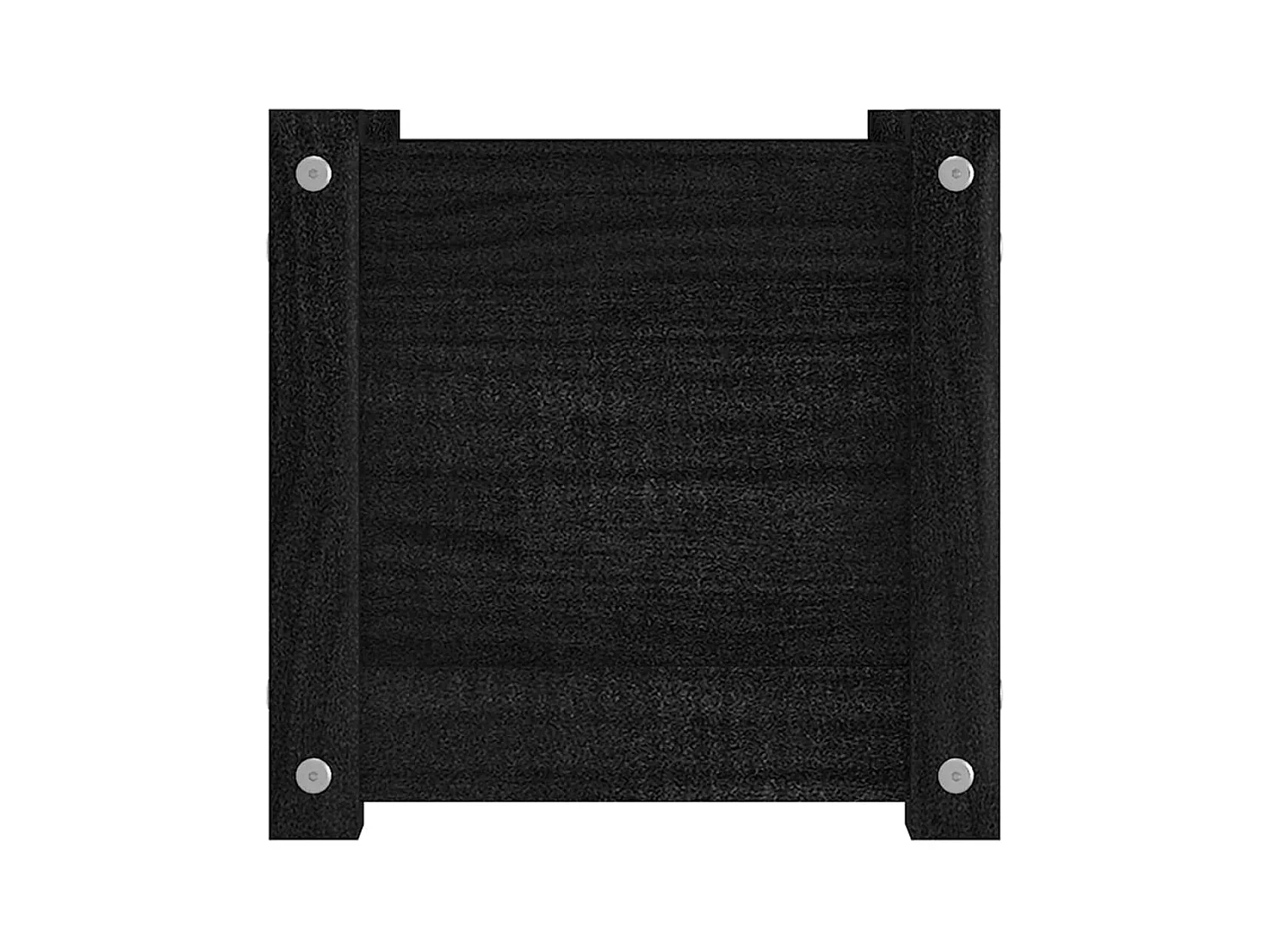 Jardinière bac lit surélevé bois marron 31 x 31 x 31 cm 02_0038889