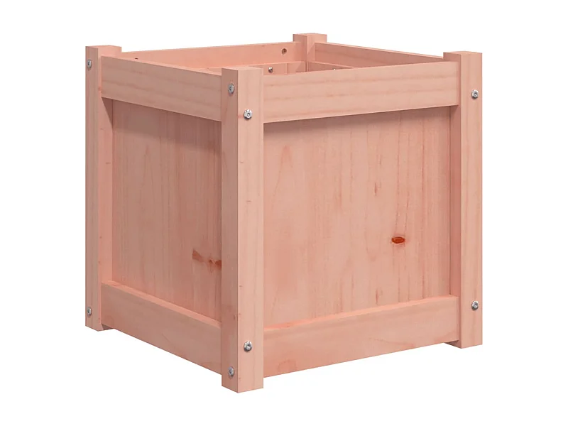 Jardinière bac lit surélevé bois marron 40 x 40 x 40 cm 02_0037559