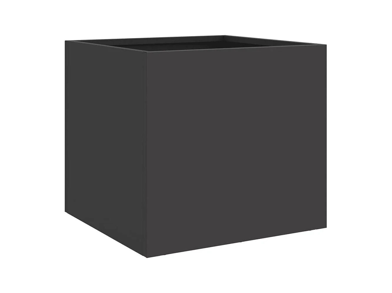 Jardinière bac lit surélevé noire 32 x 30 x 29 cm 02_0038933