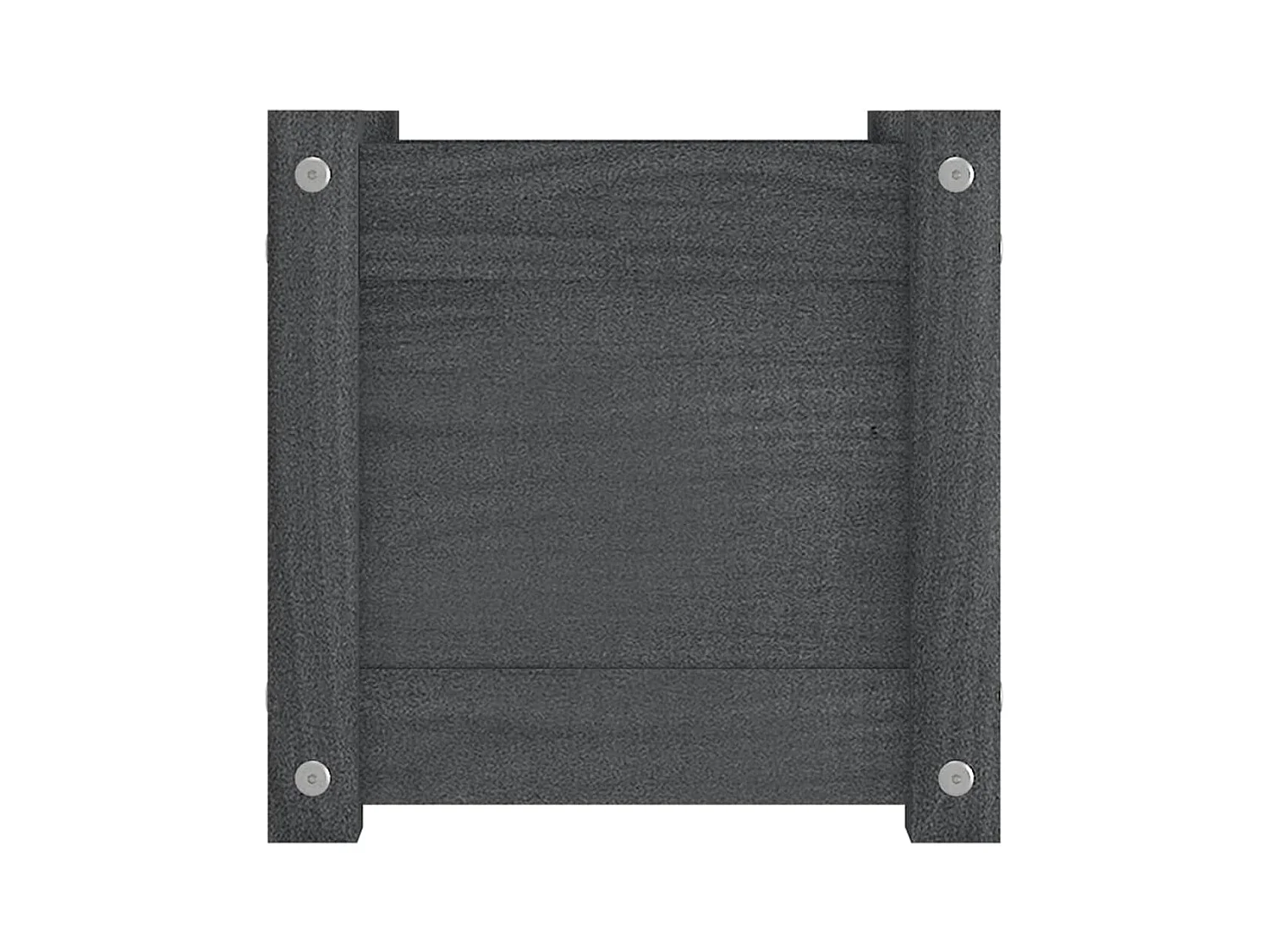 Jardinière bac lit surélevé bois marron 31 x 31 x 31 cm 02_0038540