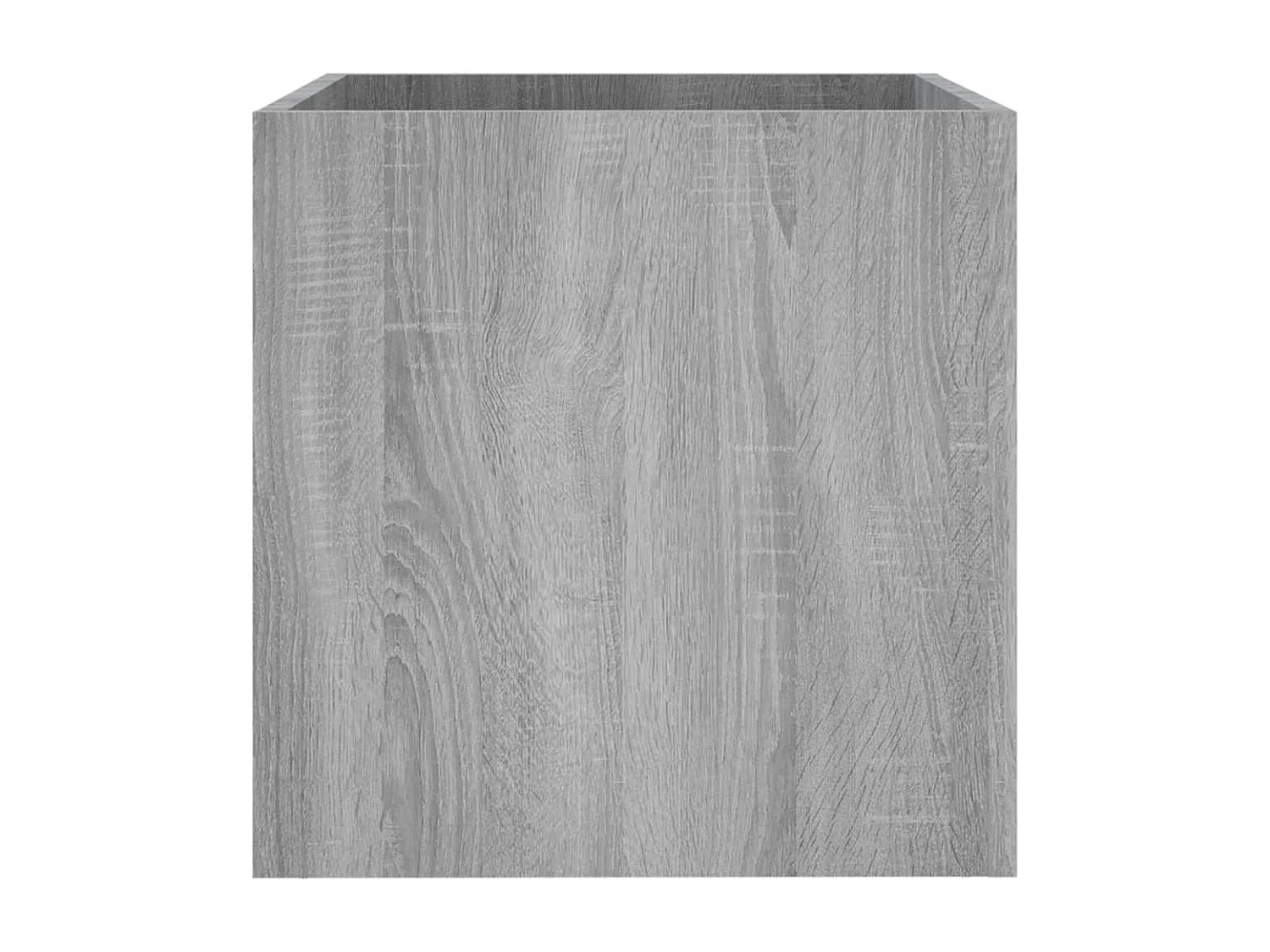 Vassoio per fioriera aiuola rialzata piante fiori terrazza giardino sonoma 40 x 40 x 40 cm derivati ​​del legno grigio 02_0038725