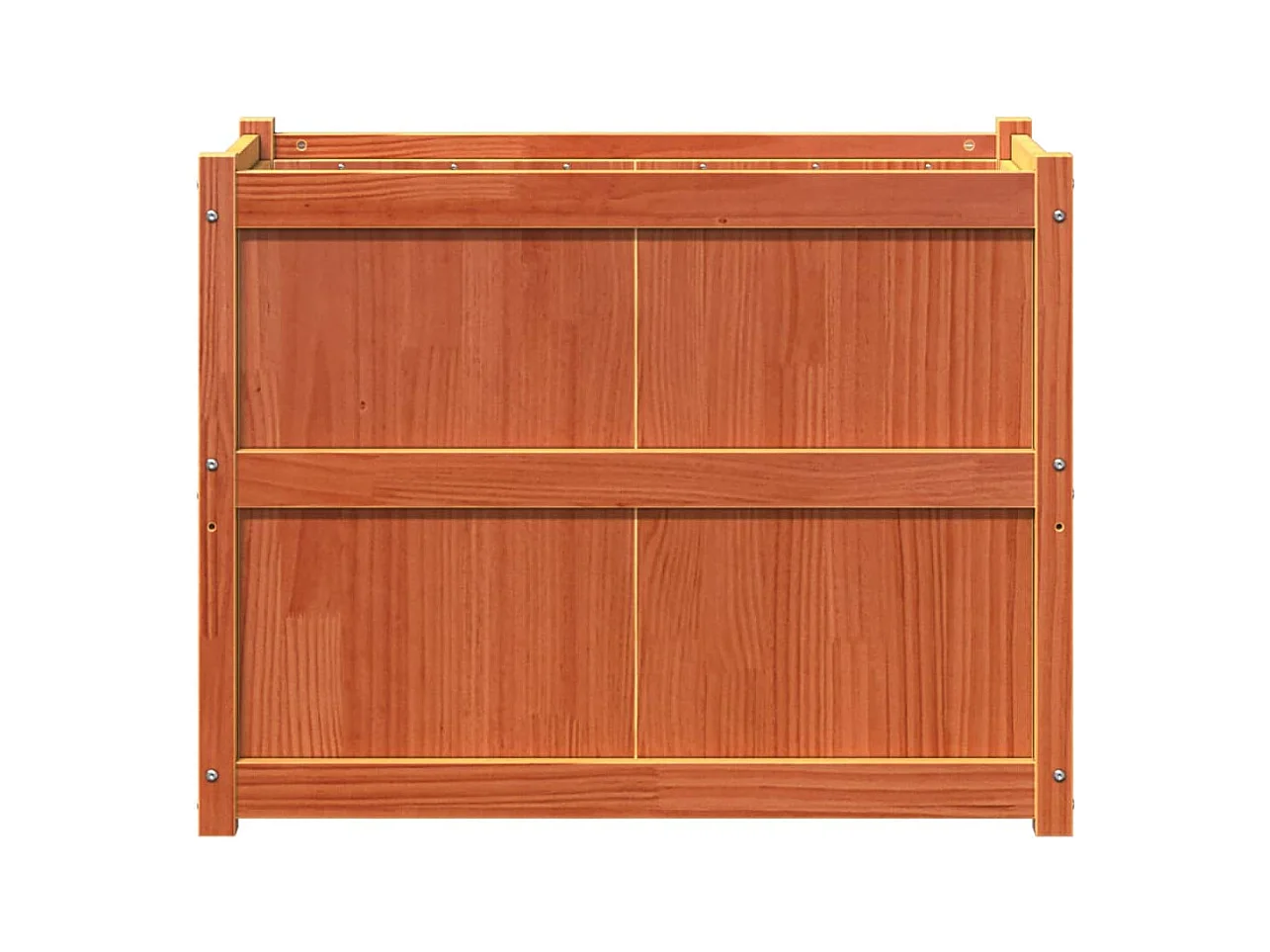 Jardinière bac lit surélevé bois marron 90 x 50 x 70 cm 02_0038517