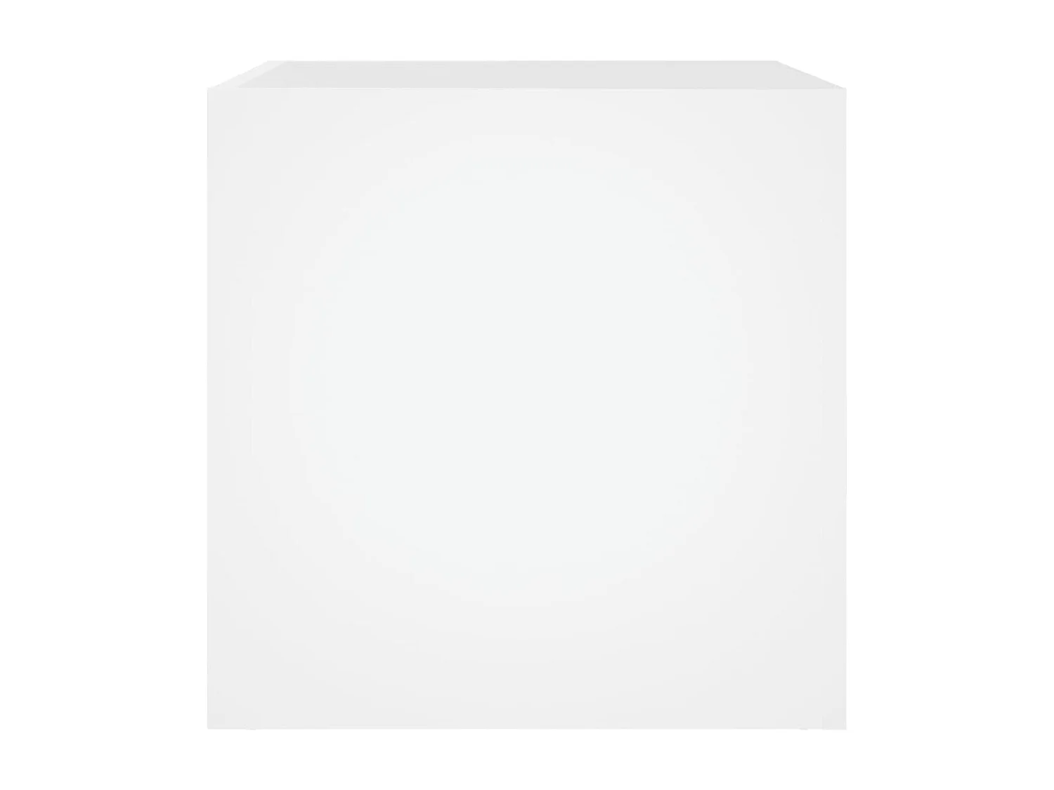 Jardinière bac lit surélevé bois blanche 40 x 40 x 40 cm 02_0037550