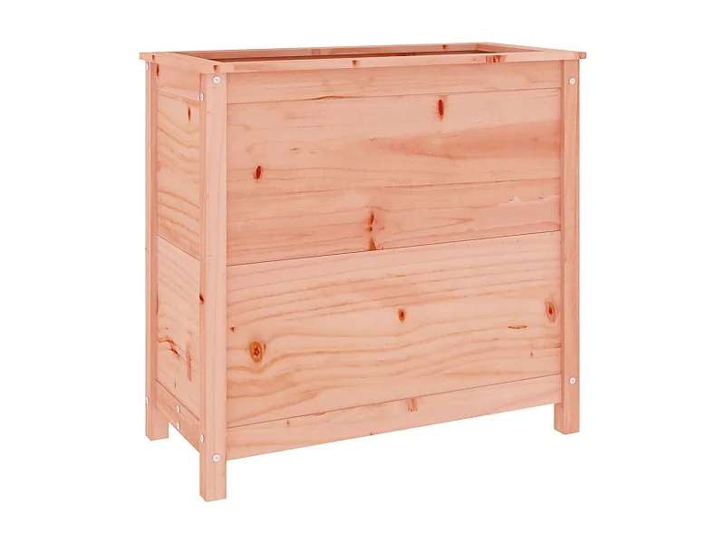Jardinière bac lit surélevé bois marron 82.5 x 40 x 78 cm 02_0037941
