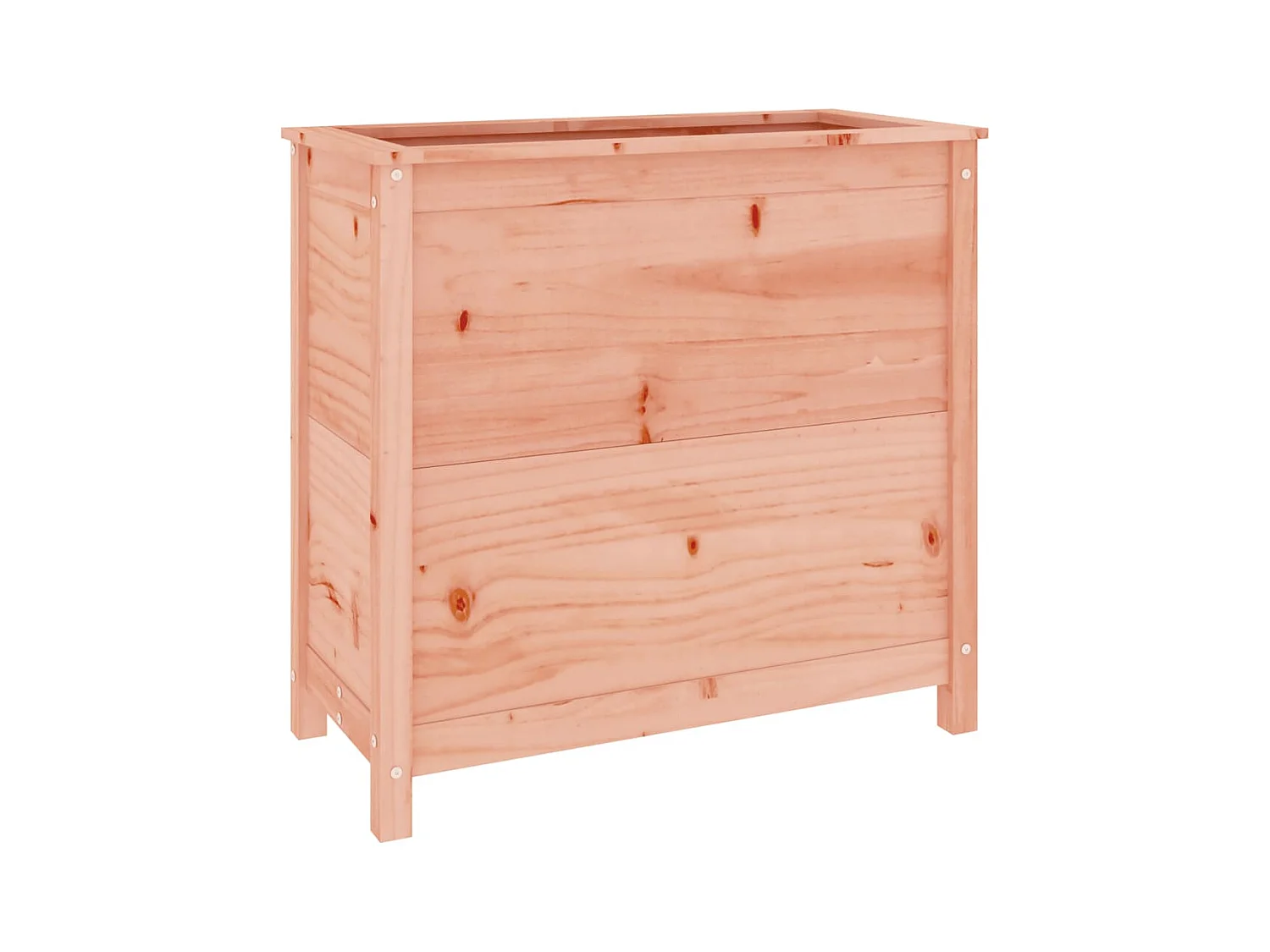 Jardinière bac lit surélevé bois marron 82.5 x 40 x 78 cm 02_0037941