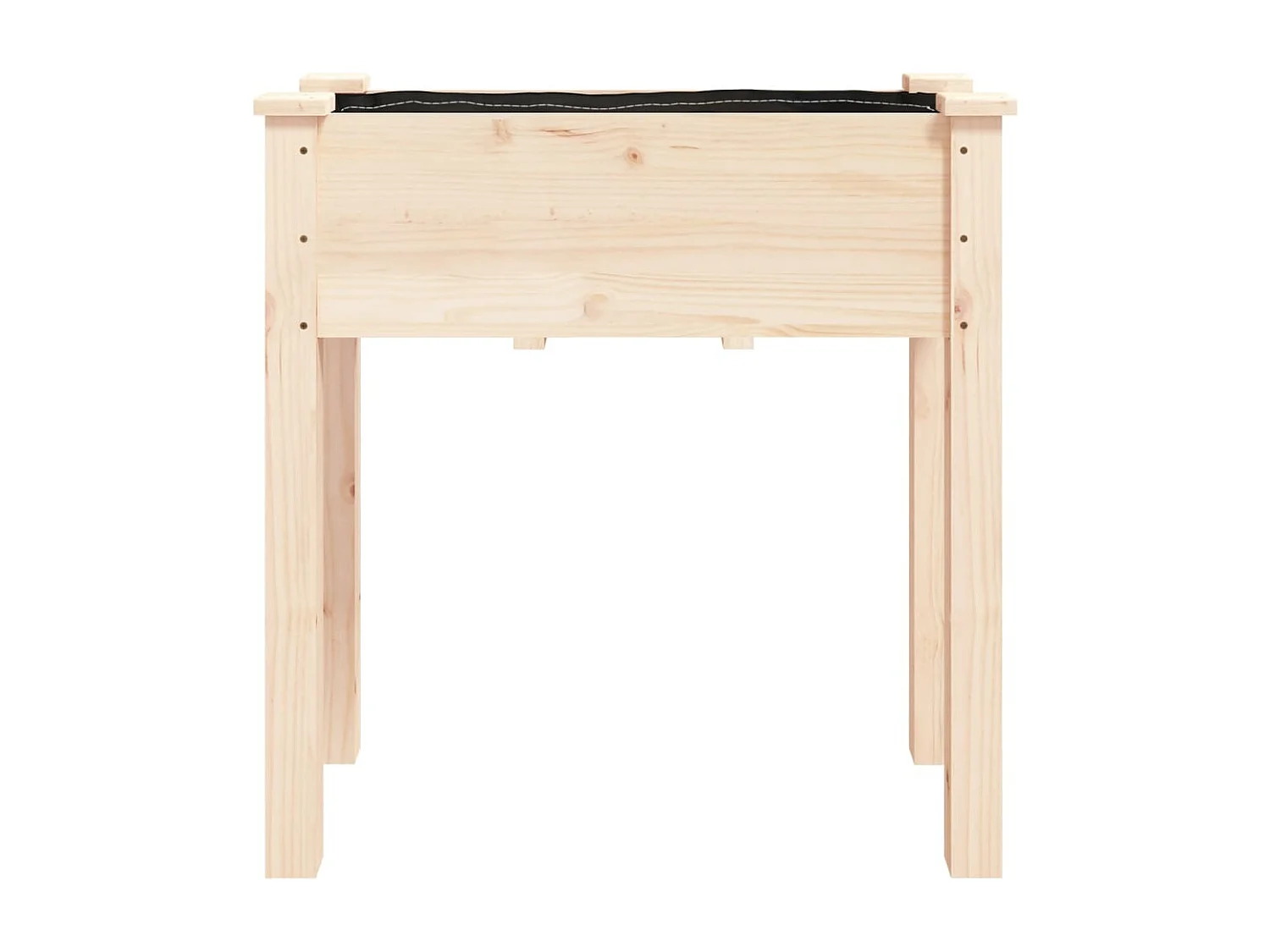 Jardinière bac lit surélevé bois marron 71 x 37 x 76 cm 02_0038141