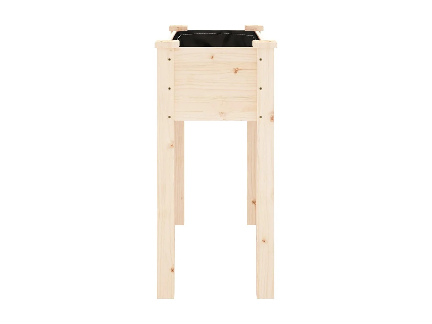 Jardinière bac lit surélevé bois marron 71 x 37 x 76 cm 02_0038141