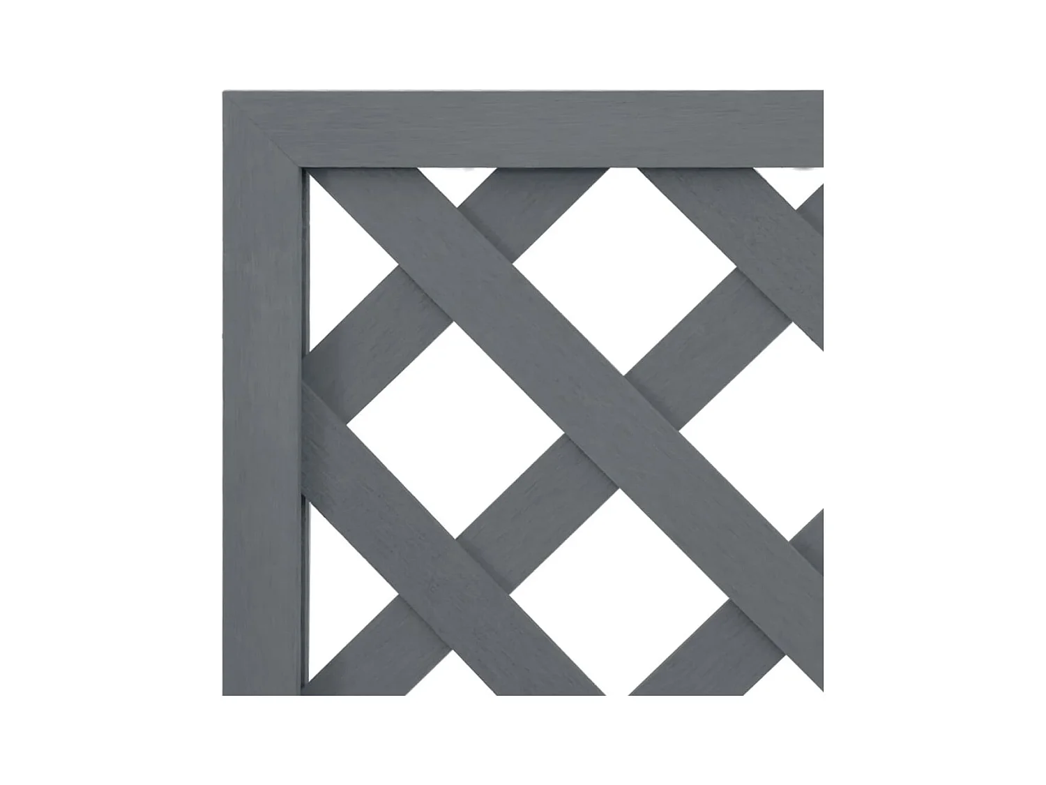 Jardinière bac lit surélevé grise 65 x 33 x 135 cm 02_0038598