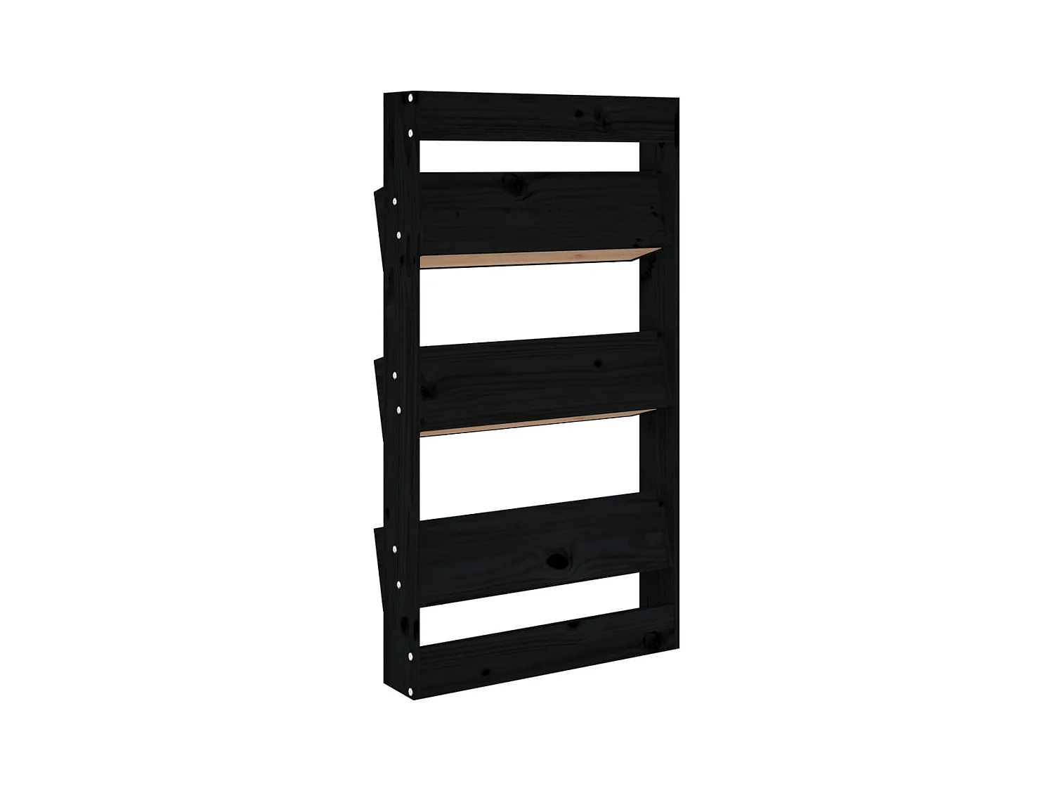 Jardinière bac lit surélevé bois marron 60 x 18.5 x 110 cm 02_0038655