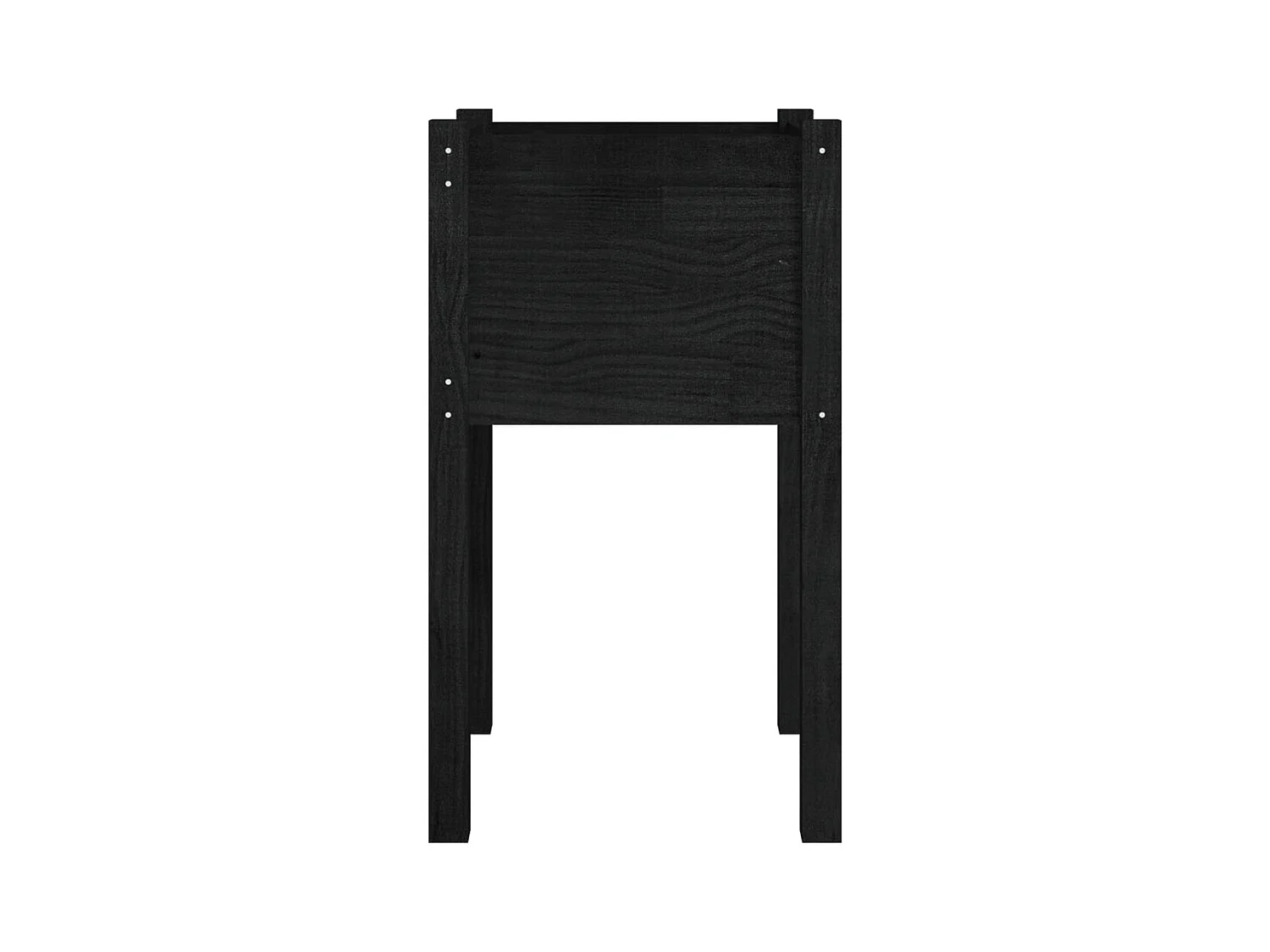 Jardinière bac lit surélevé bois marron 40 x 40 x 70 cm 02_0038901