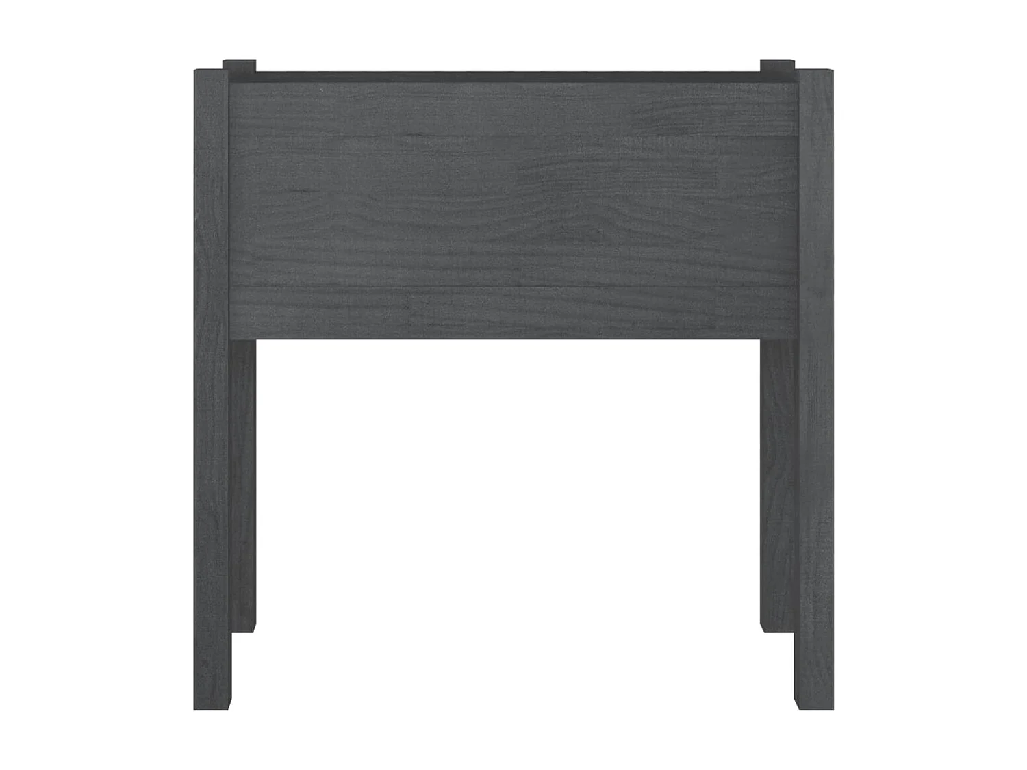 Jardinière bac lit surélevé bois marron 70 x 31 x 70 cm 02_0037767