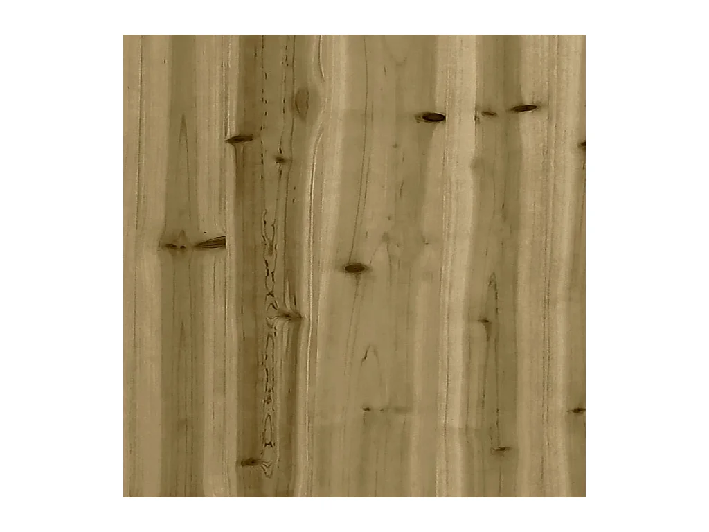 Jardinière bac lit surélevé bois marron 110 x 31 x 70 cm 02_0039016