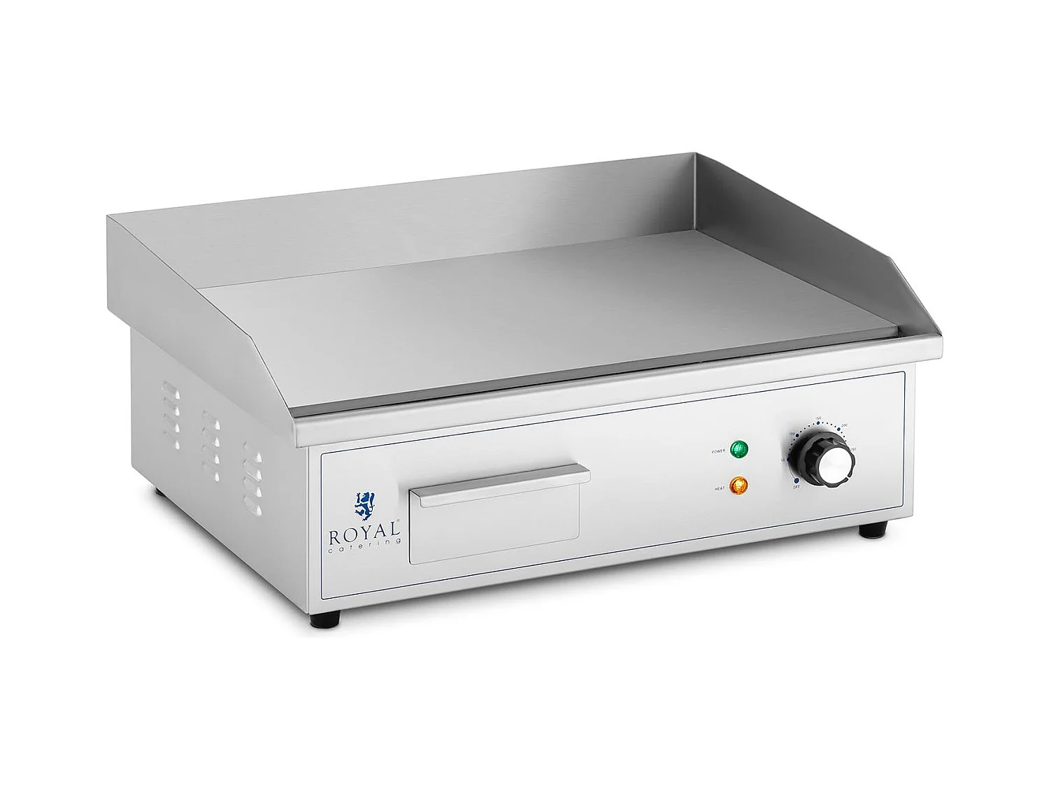 Plancha elettrica professionale plancha da appoggio piastra di cottura professionale plancha elettrica per ristoranti 530 x 350 mm 3.000 watt 14_0004060