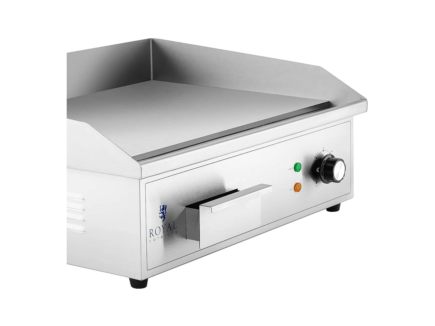 Plancha elettrica professionale plancha da appoggio piastra di cottura professionale plancha elettrica per ristoranti 530 x 350 mm 3.000 watt 14_0004060