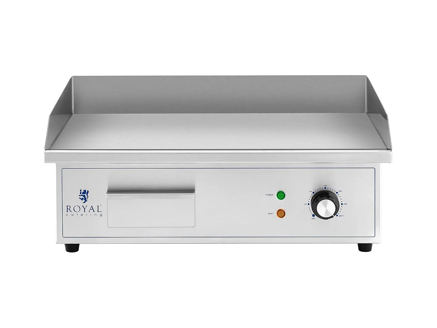 Plancha elettrica professionale plancha da appoggio piastra di cottura professionale plancha elettrica per ristoranti 530 x 350 mm 3.000 watt 14_0004060