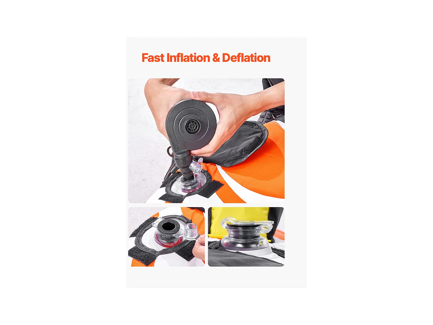 Bouée Tractée Gonflable SucceBuy, Tube de Sport Nautique Gonflable pour 1 à 2 Passagers, pour la Navigation de Plaisance