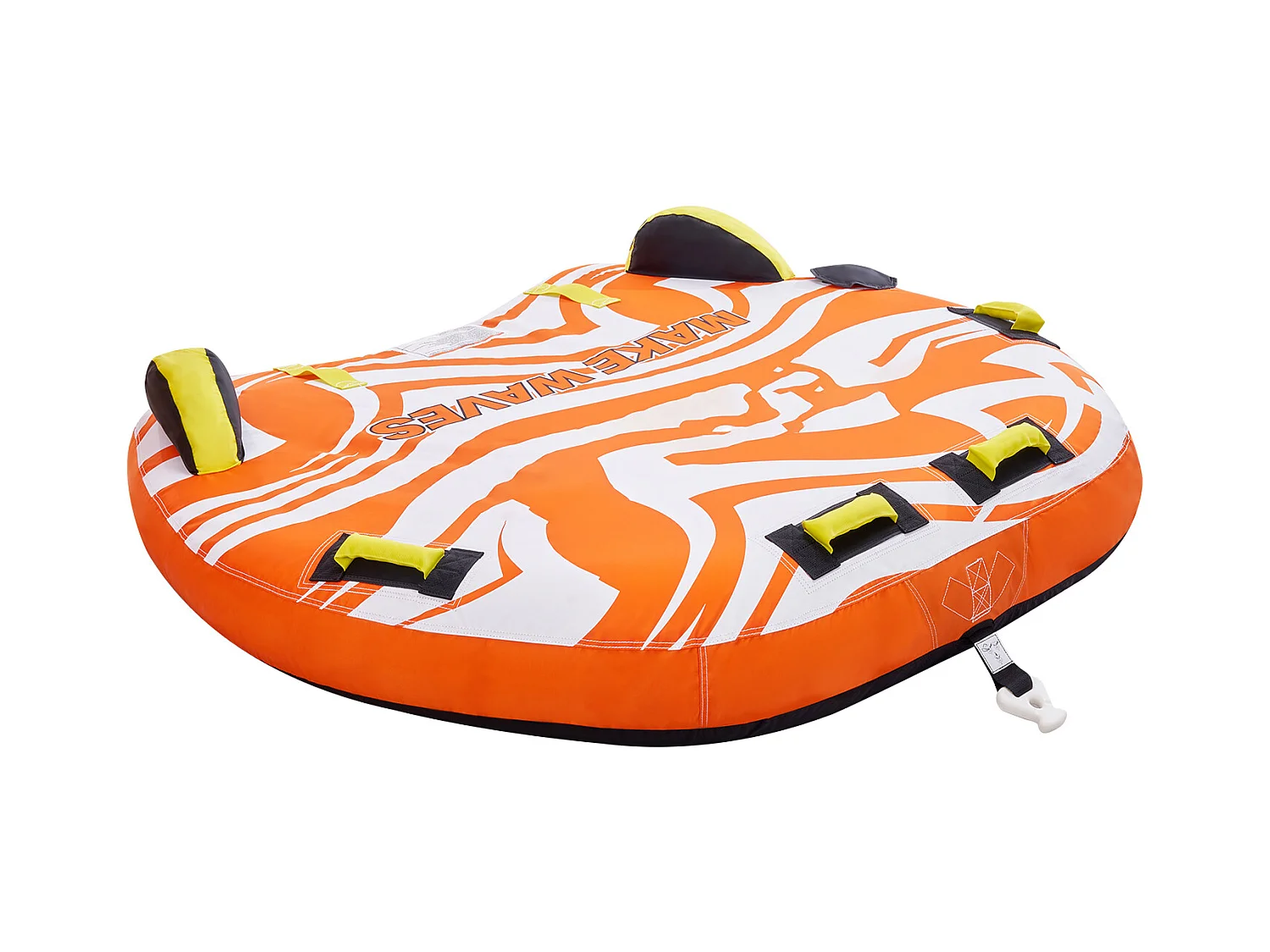 Bouée Tractée Gonflable SucceBuy, Tube de Sport Nautique Gonflable pour 1 à 2 Passagers, pour la Navigation de Plaisance