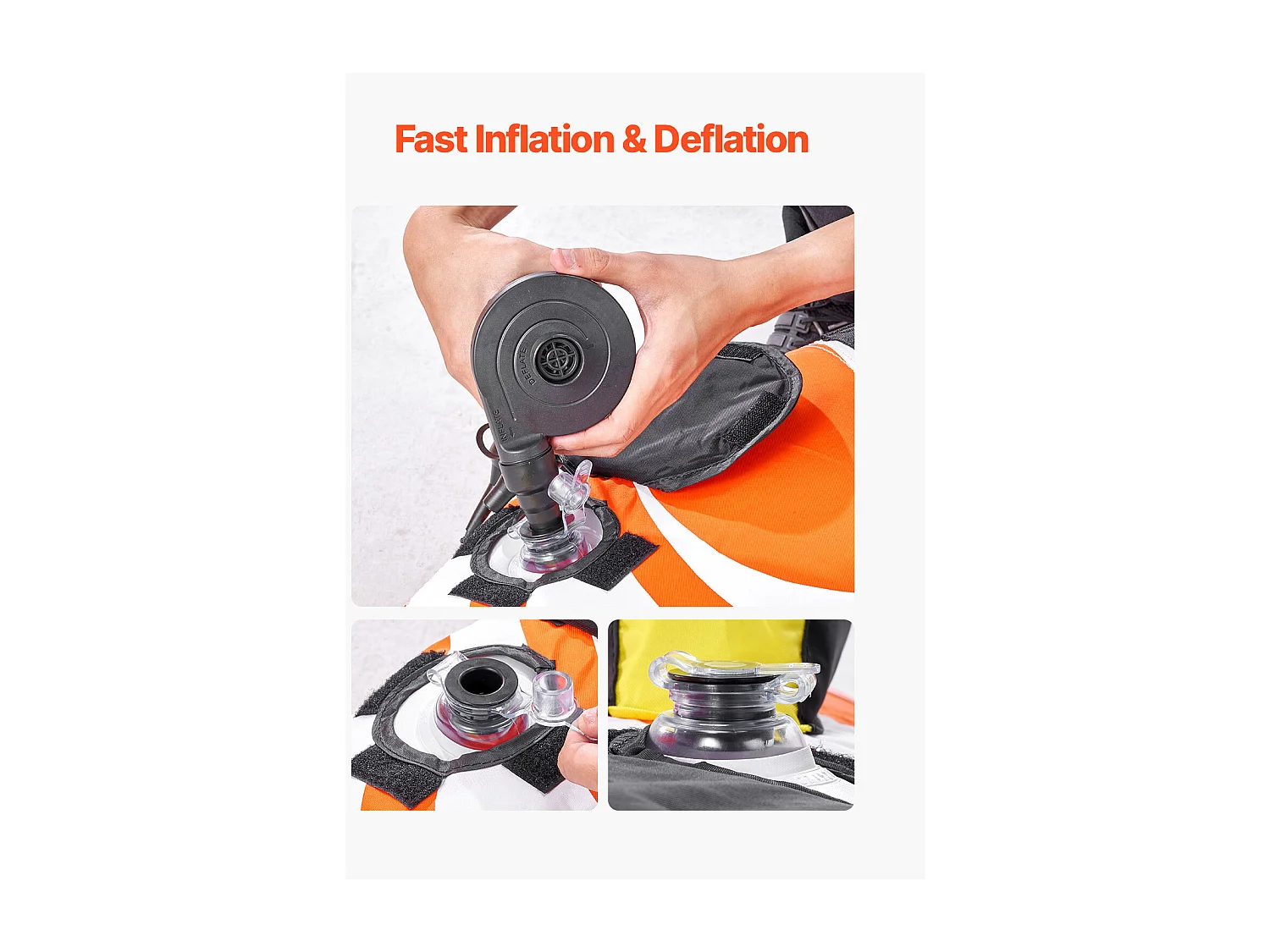 Bouée Tractée Gonflable SucceBuy, Tube de Sport Nautique Gonflable pour 1 à 2 Passagers, pour la Navigation de Plaisance