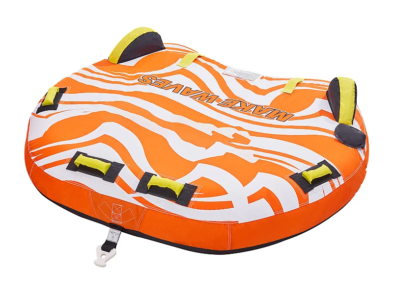 Boyera Remolcada Hinchable SucceBuy, Tubo de Deporte Náutico Hinchable para 1 a 2 Pasajeros, para Navegación Recreativa