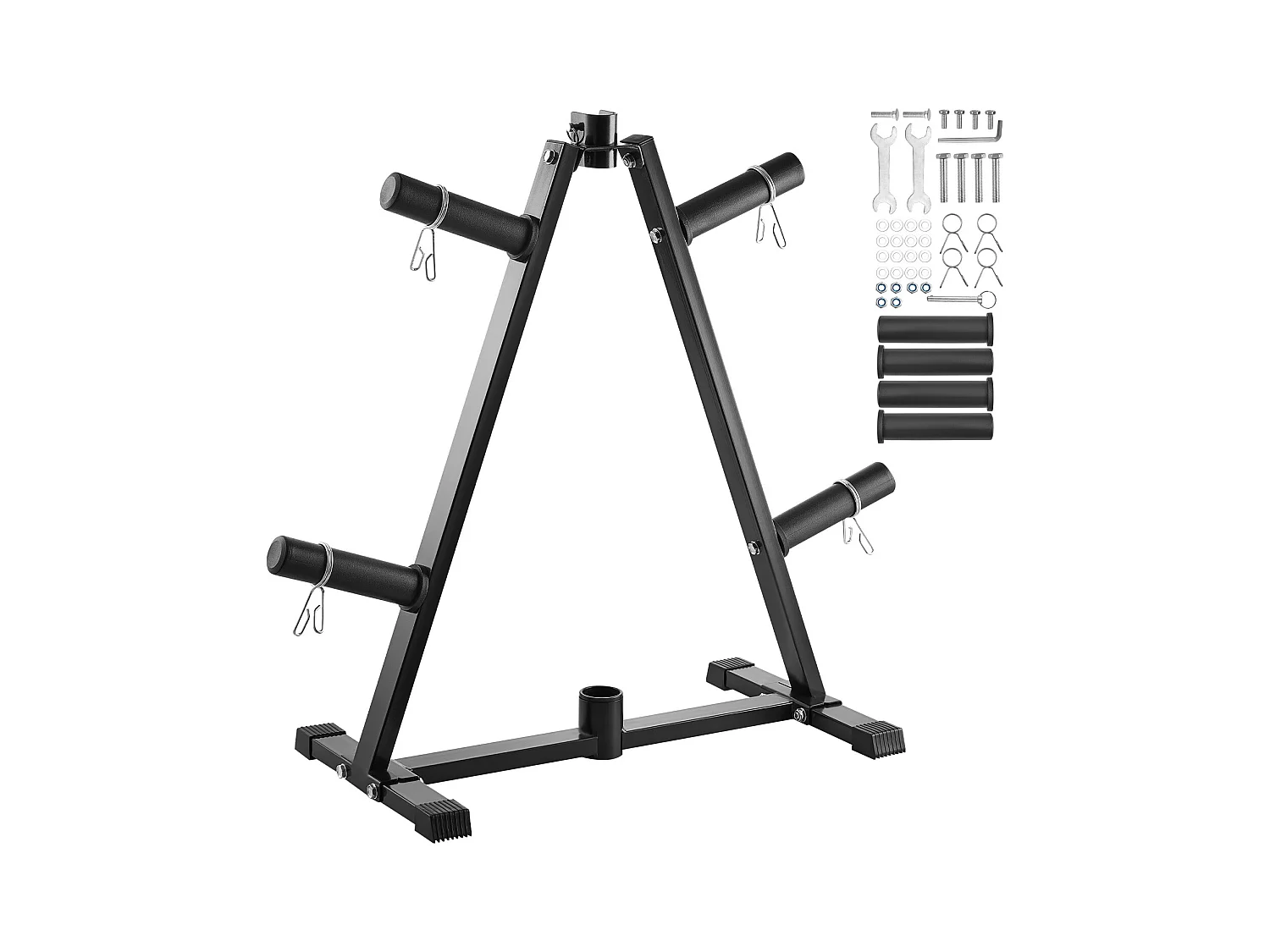 Soutien pour Plaques de Poids SucceBuy, pour Plaques de 50,8 mm, Capacité de 136 kg