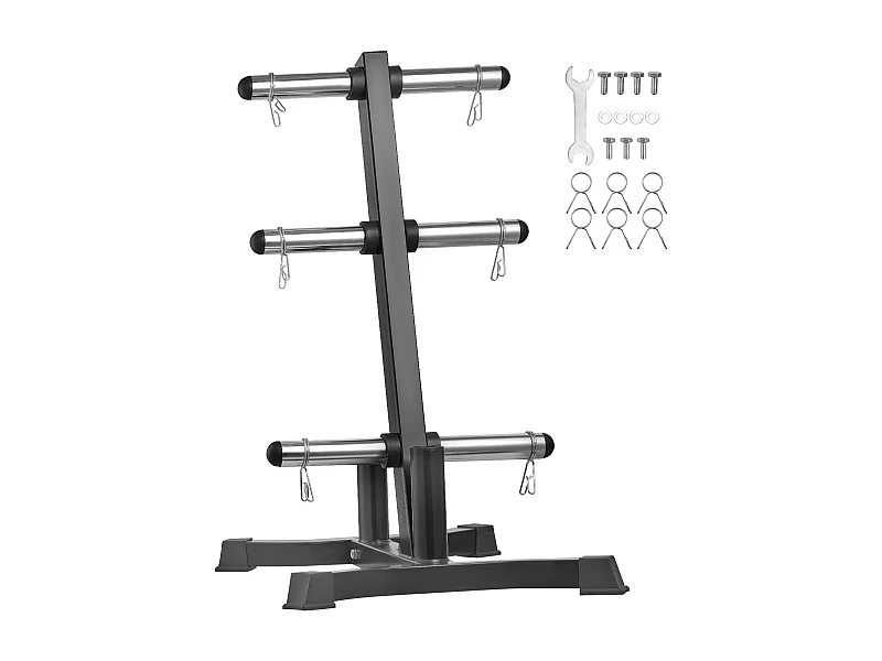Soutien pour Plaques de Poids SucceBuy, pour Plaques de 50,8 mm, Capacité de 454 kg