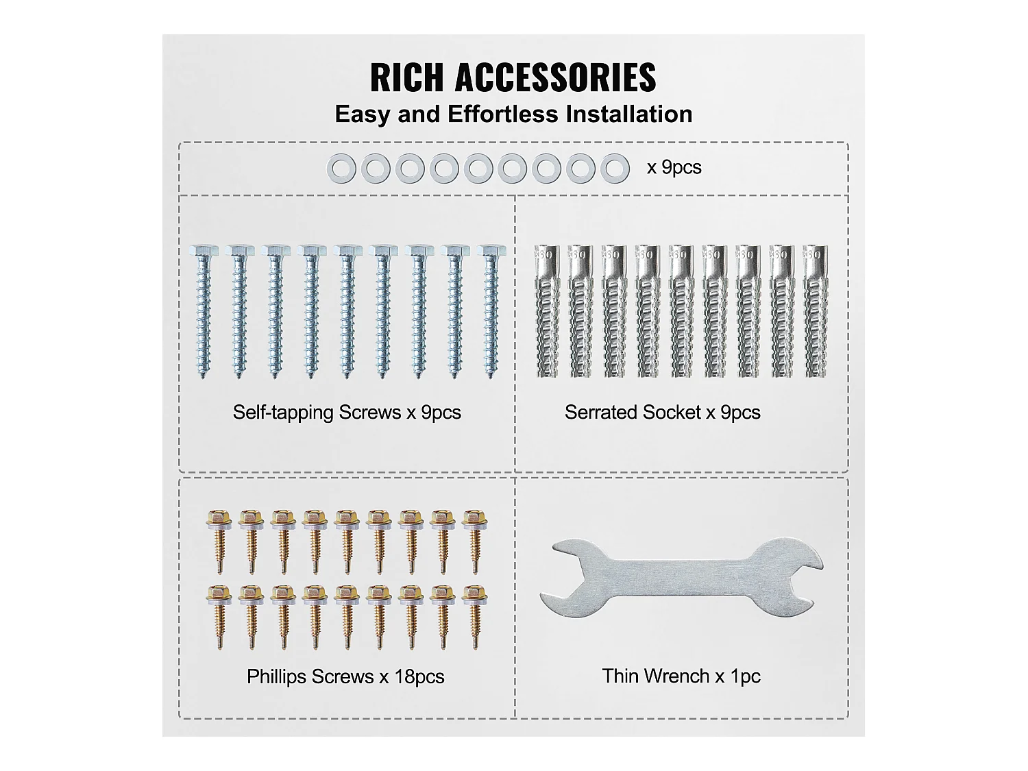 Kit de Supports SucceBuy Lot de 2 Supports de Base de Poteau 101,6 x 101,6 mm, Ancrage de Clôture en Bois Robuste