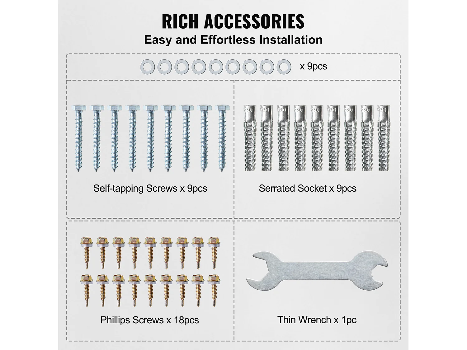 Support-Kit SucceBuy 2er-Pack Pfostenträger, 101,6 x 101,6 mm, Robuster Holzzaunanker