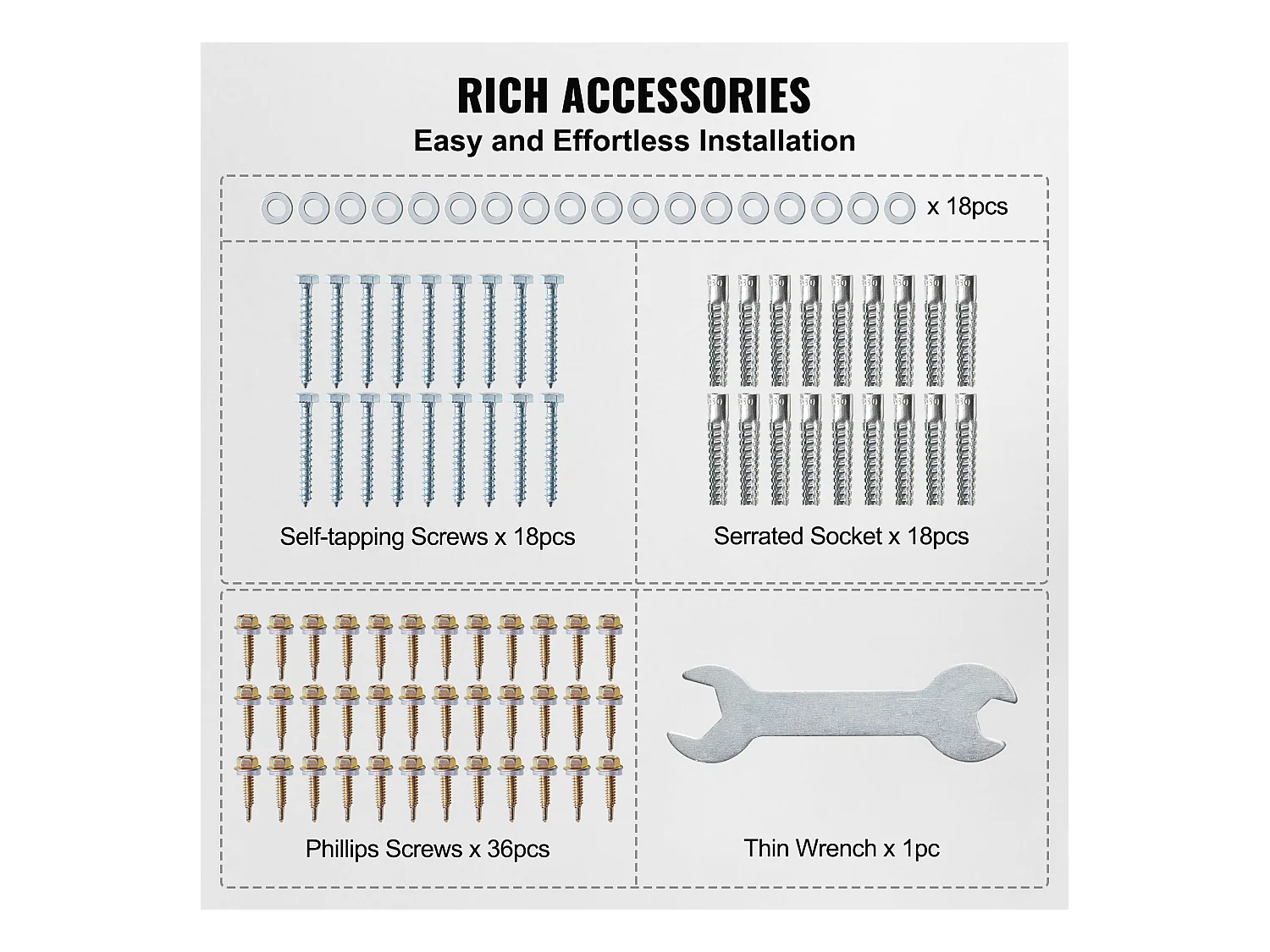 SucceBuy Lot de 4 Supports de Base de Poteau 101,6 x 101,6 mm, Fabriquées en acier au carbone, Ancrage de Clôture en Bois Robuste
