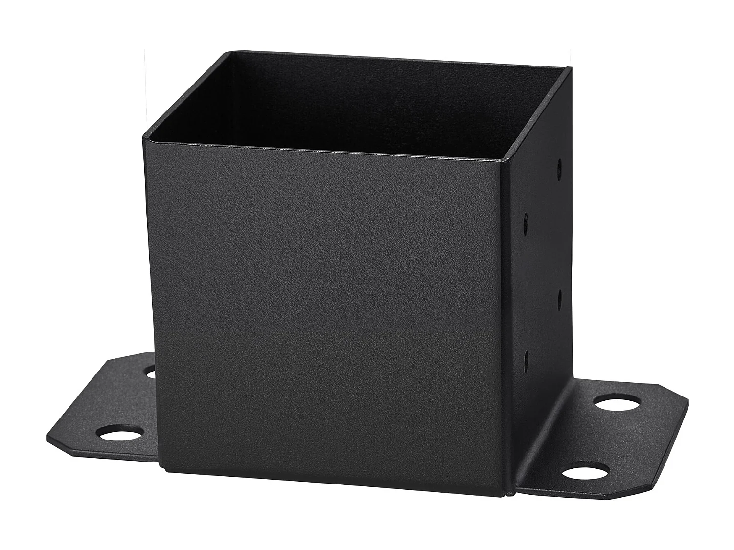 Kit di Supporto SucceBuy, Confezione da 4 Staffe per Base Palo da 152,4 x 152,4 mm, Ancoraggio per Recinzioni in Legno per Impieghi Gravosi