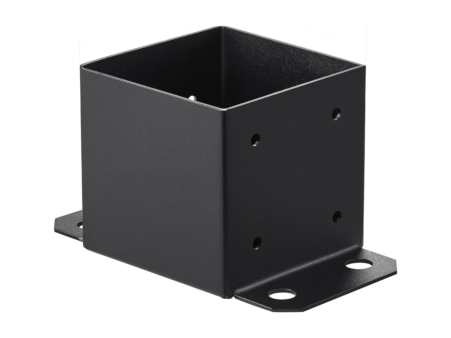 Kit di Supporto SucceBuy, Confezione da 4 Staffe per Base Palo da 152,4 x 152,4 mm, Ancoraggio per Recinzioni in Legno per Impieghi Gravosi