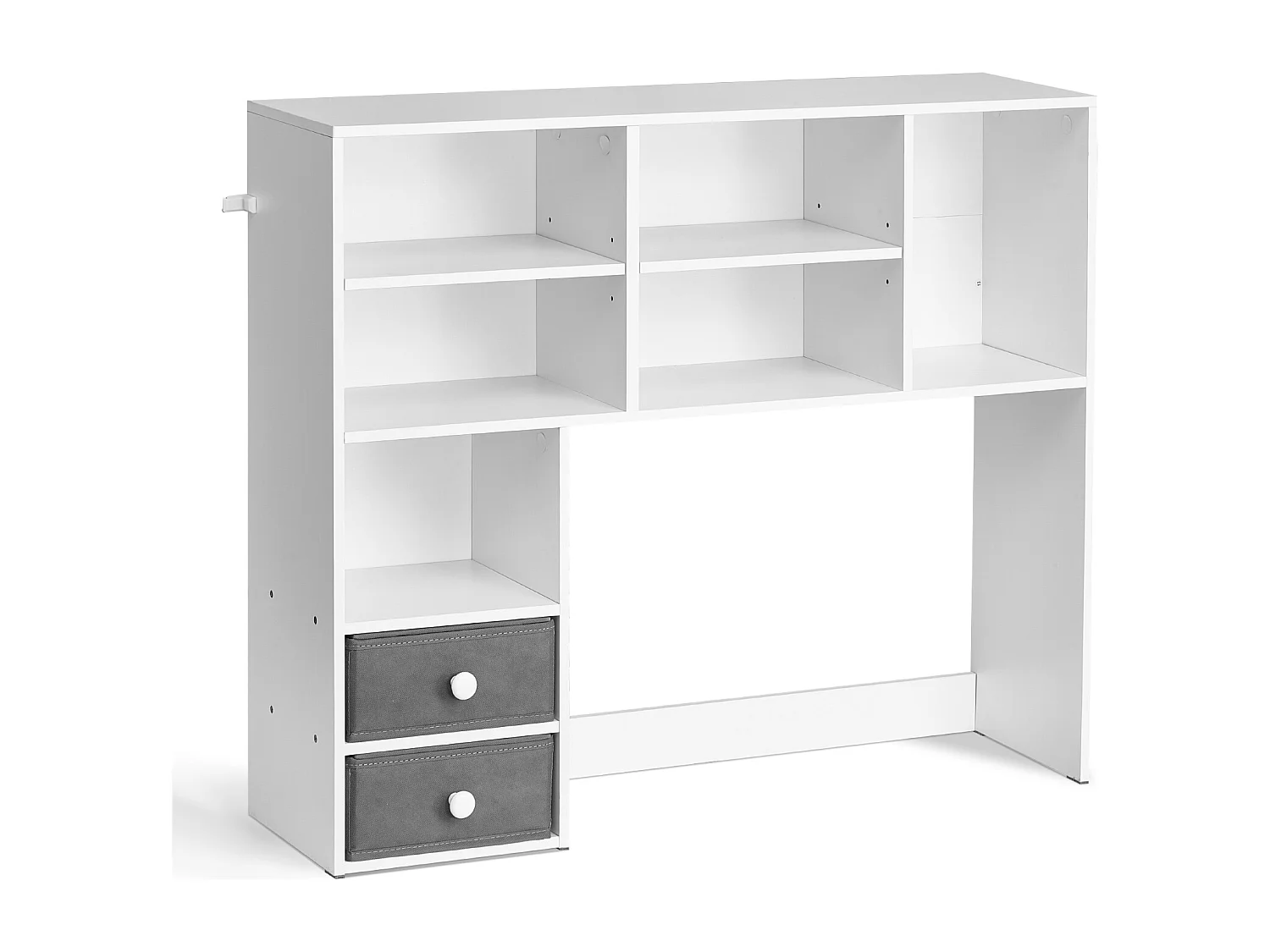 Scaffale da Ufficio SucceBuy Organizzatore di Archiviazione Bianco a 3 Livelli per l Ufficio e la Casa