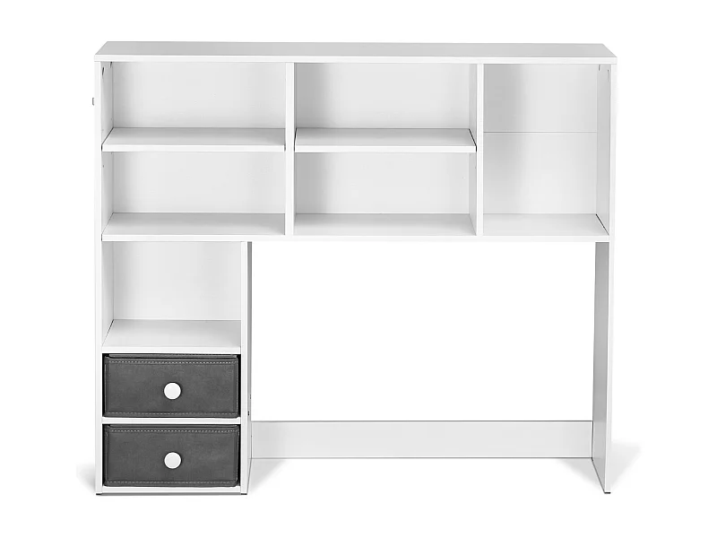 Scaffale da Ufficio SucceBuy Organizzatore di Archiviazione Bianco a 3 Livelli per l Ufficio e la Casa