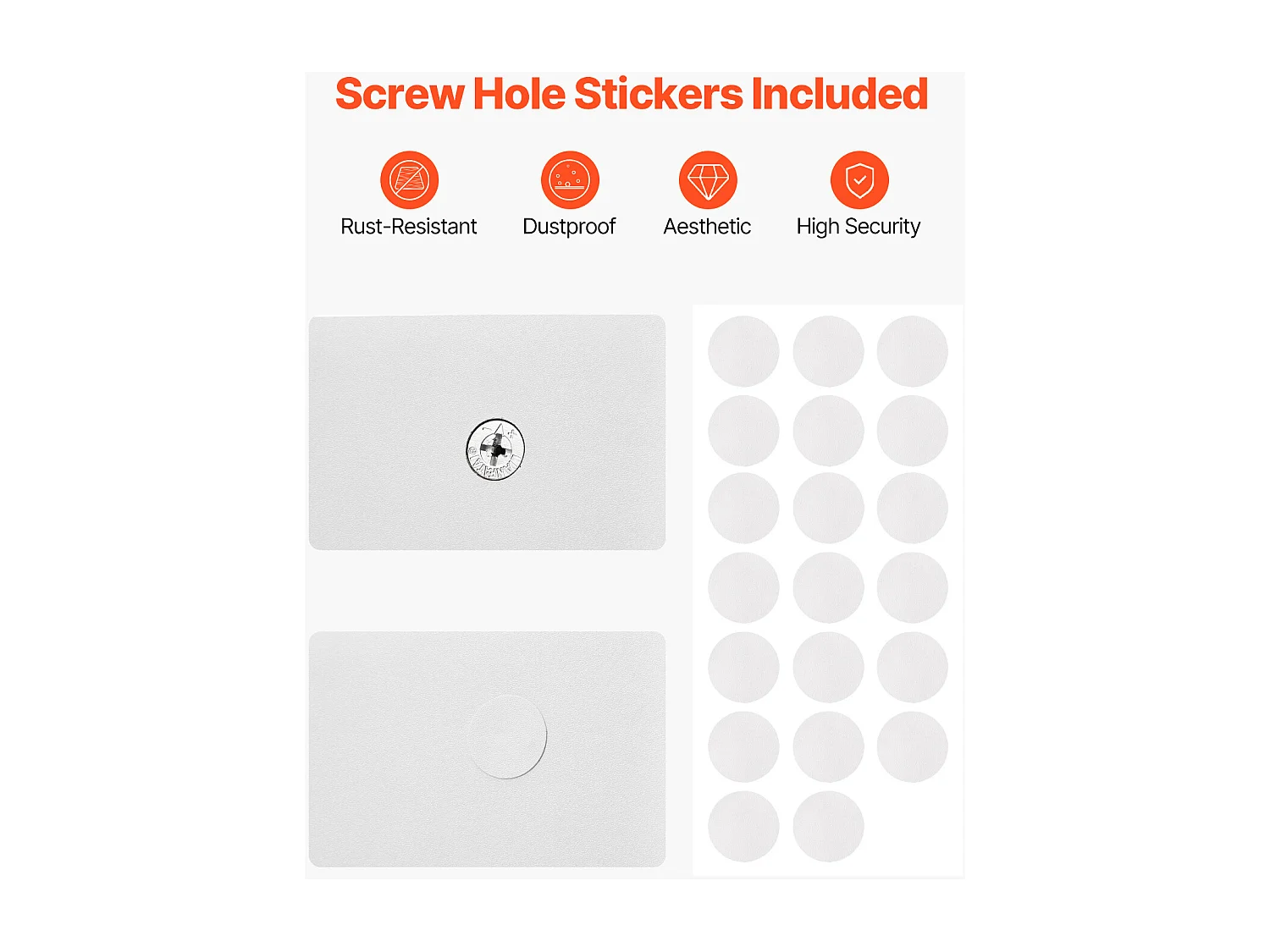 Półka Biurkowa SucceBuy Biała na 2 Poziomach Organizer do Przechowywania do Biura i Domu