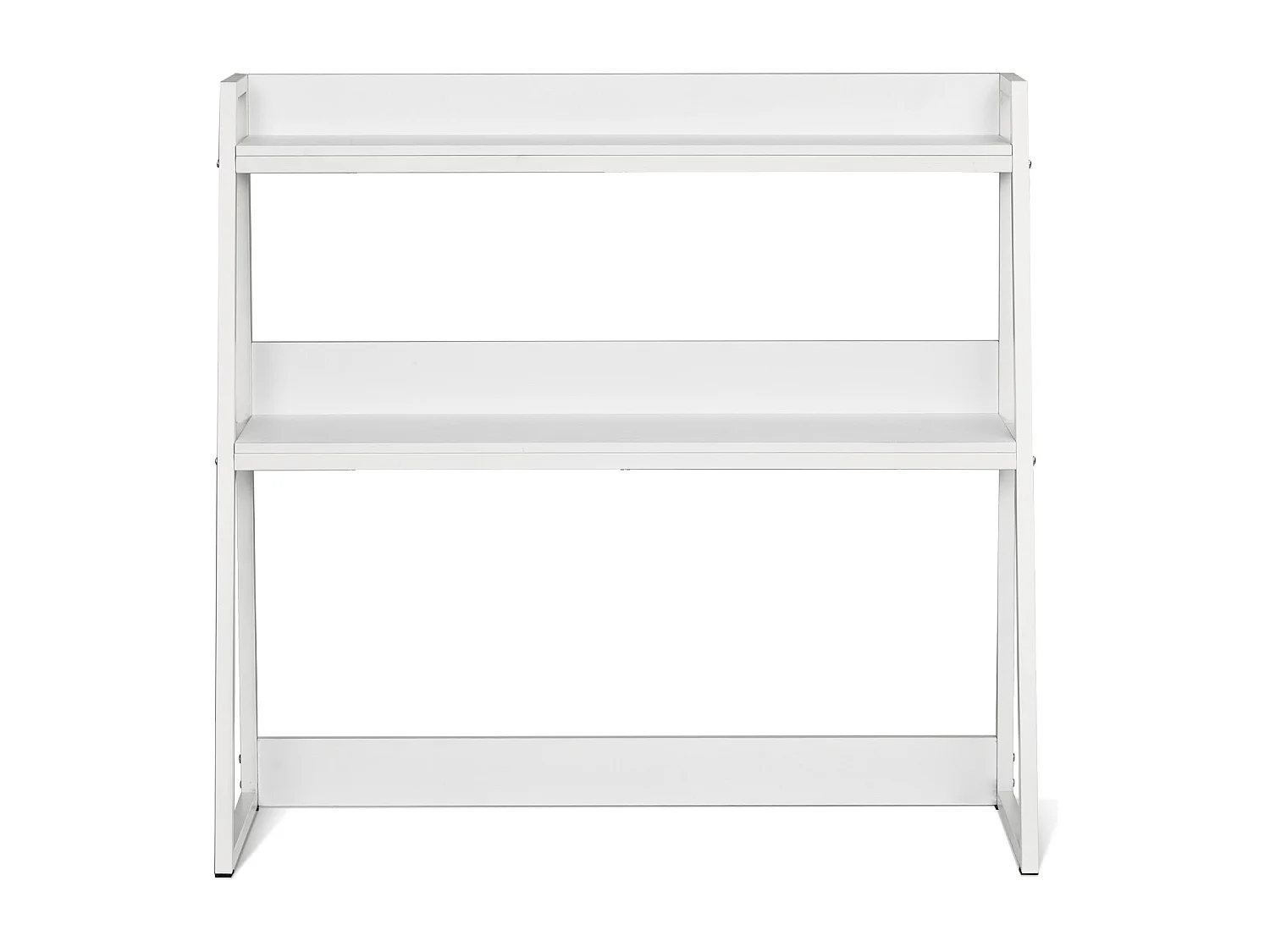 Étagère de Bureau SucceBuy Organiseur à 2 Niveaux pour le Bureau et la Maison Blanc